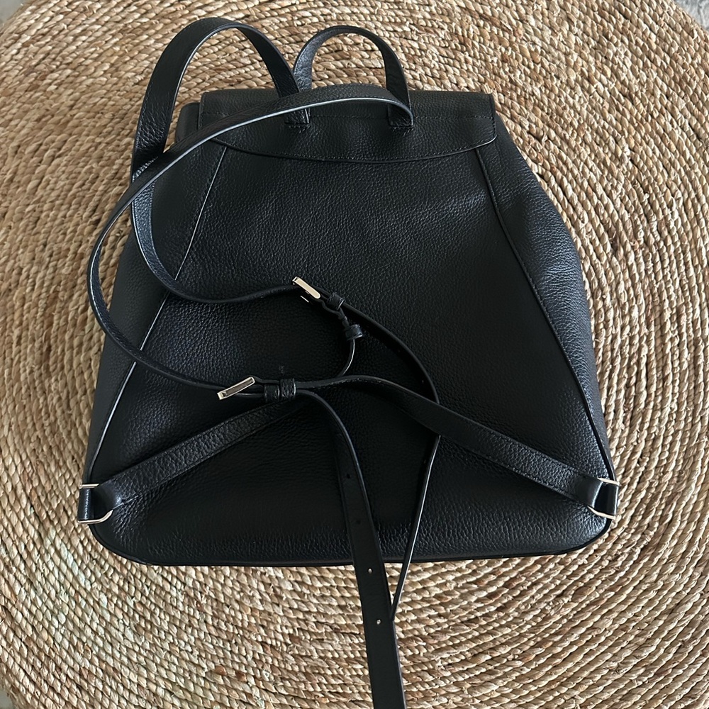 Kate Spade Leila Pebbled Large Laptop Backpack - Picture 6 of 8